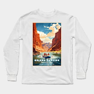 Grand Canyon National Park  Travel Poster Long Sleeve T-Shirt